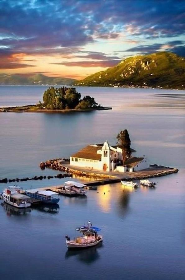 Ninos Luxury Apartment Corfu  Exterior foto